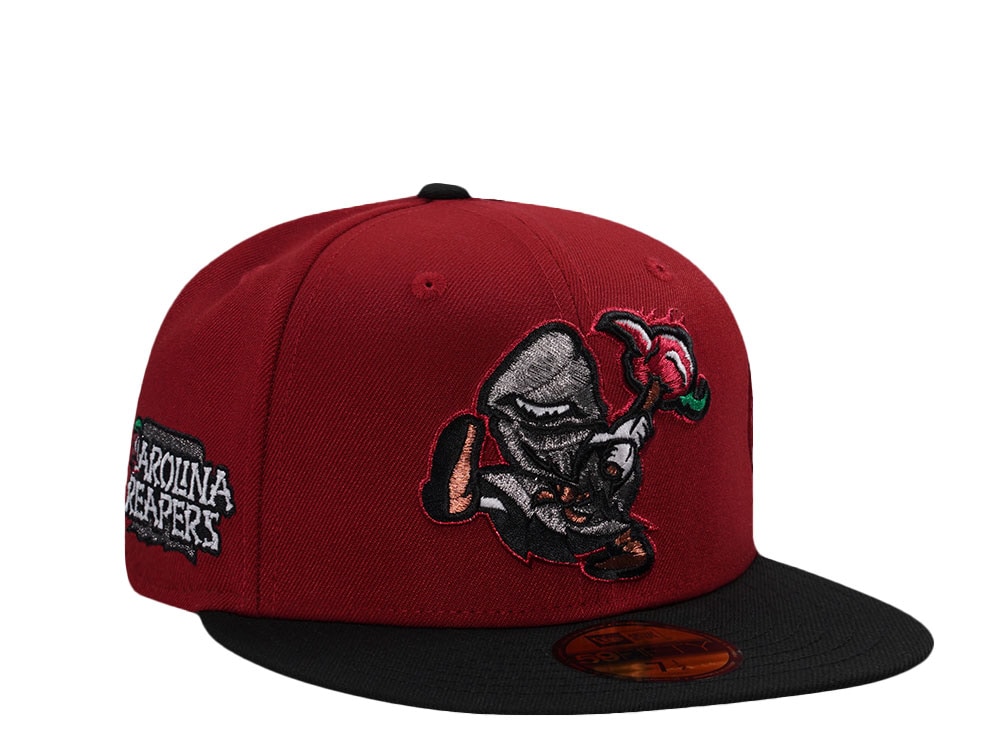 New Era Winston Salem Dash Red Two Tone Edition 59Fifty Fitted Cap