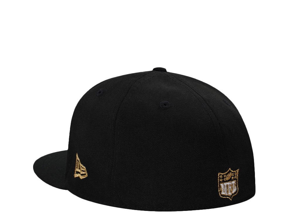 New Era Los Angeles Chargers 50th Anniversary Glow Black Prime Edition 59Fifty Fitted Cap