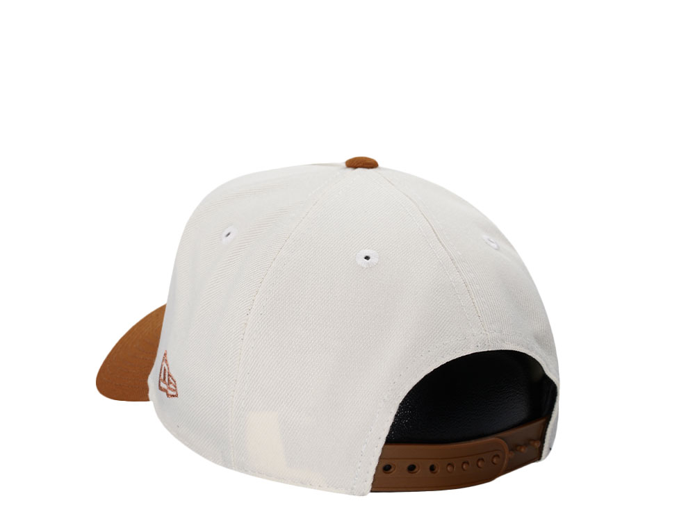 New Era San Diego Padres Chrome Copper Two Tone 9Forty A Frame Snapback Cap