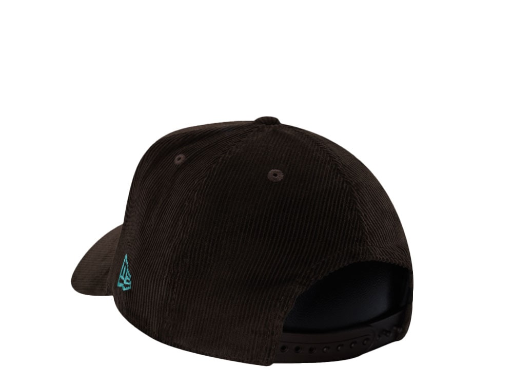 New Era Memphis Grizzlies 30th Anniversary Corduroy Walnut Prime Edition 9Fifty A Frame Snapback Cap