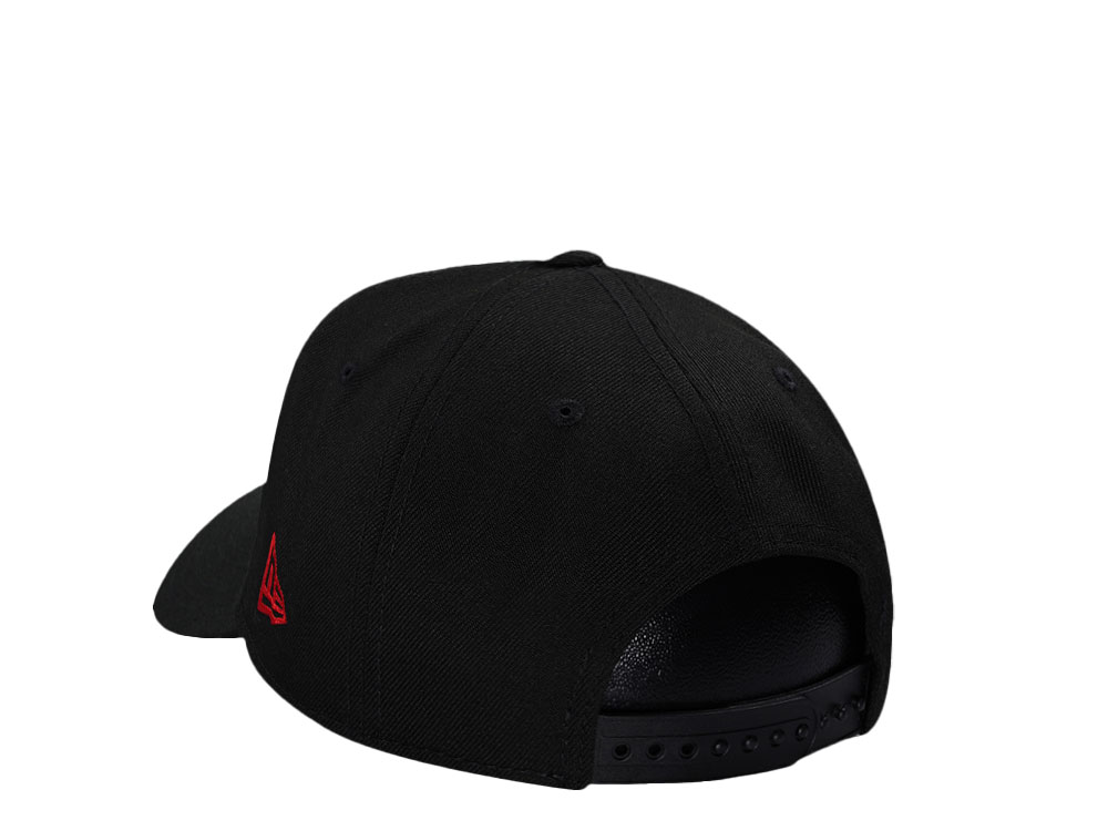 New Era New York Rangers 85th Anniversary Black Edition 9Forty A Frame Snapback Cap