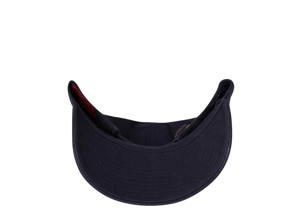 American Needle Columbus Blue Jackets Navy Vintage Casual Strapback Cap