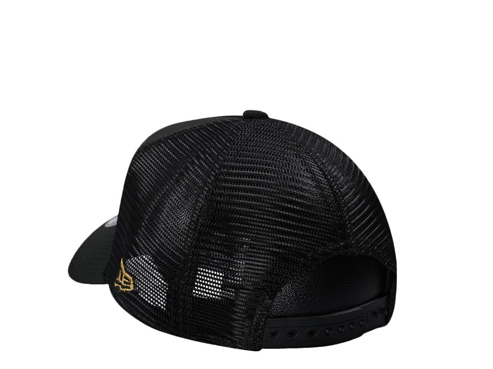 New Era San Francisco 49ers Black and Gold Classic Edition Trucker A Frame 9Forty Cap
