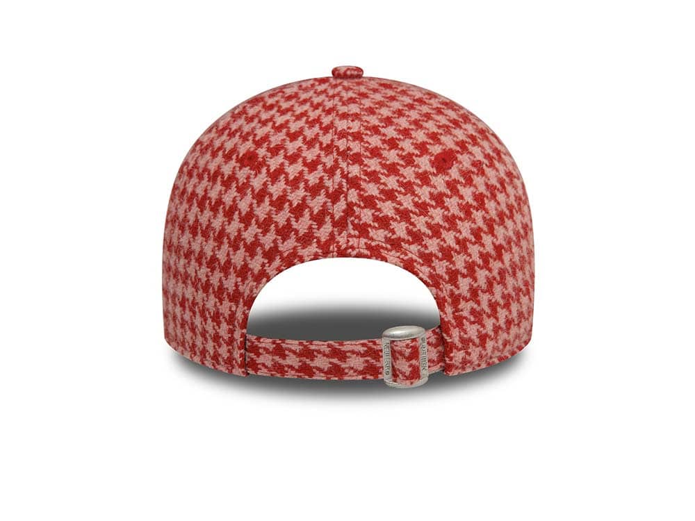 New Era New York Yankees Houndstooth Pink Womens 9Forty Snapback Cap