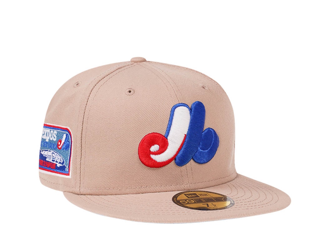New Era Montreal Expos Olympic Stadium Glow Sand Edition 59Fifty Fitted Cap