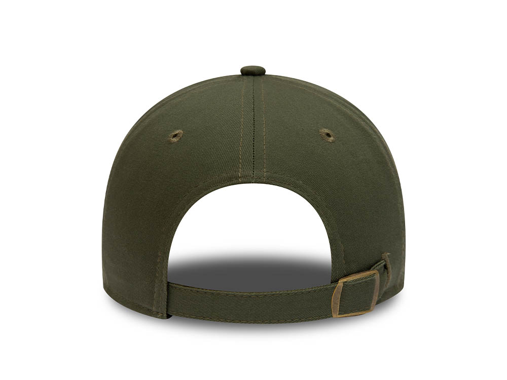 New Era New York Yankees League Essential Olive 9Twenty Strapback Cap