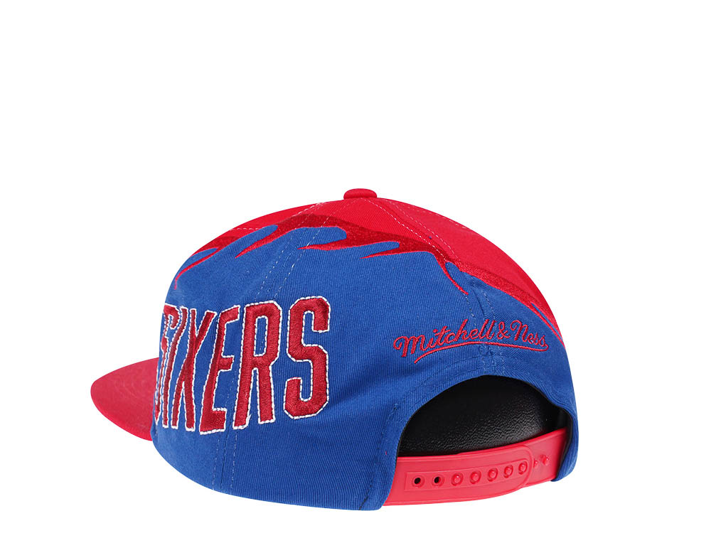 Mitchell & Ness Philadelphia 76Ers NBA Spiral Deadstock Hardwood Classic Snapback Cap