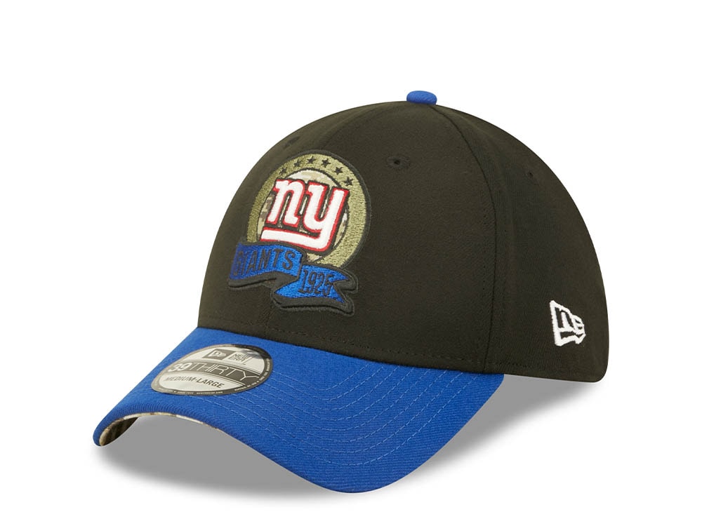 New Era New York Giants Salute to Service 2022 39Thirty Stretch Cap