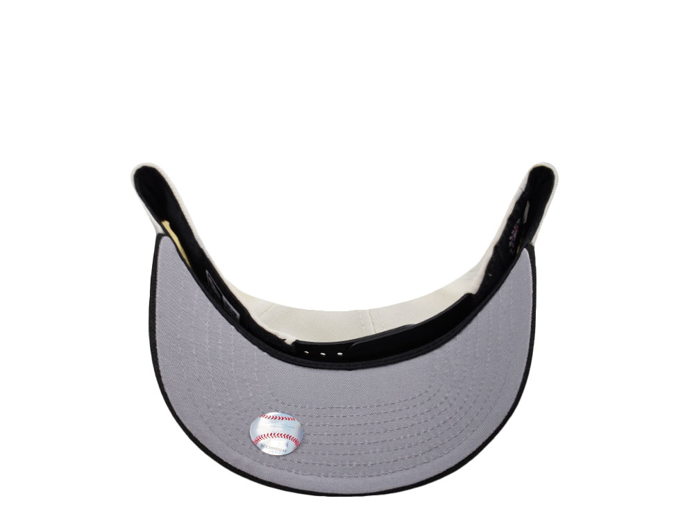 New Era Los Angeles Dodgers Skull Chrome Two Tone Edition 9Fifty A Frame Snapback Cap