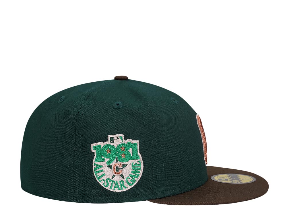 New Era Cleveland Indians All Star Game 1981 Copper Wonder Two Tone Edition 59Fifty Fitted Cap