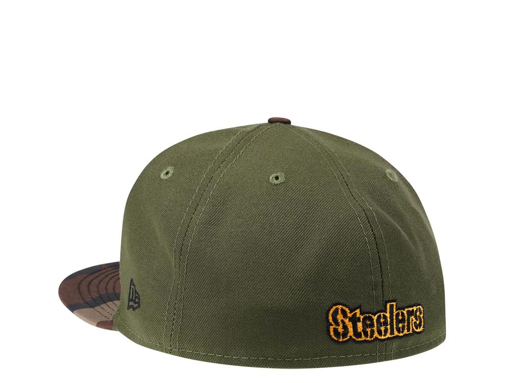 New Era Pittsburgh Steelers Camo Edition 59Fifty Fitted Cap