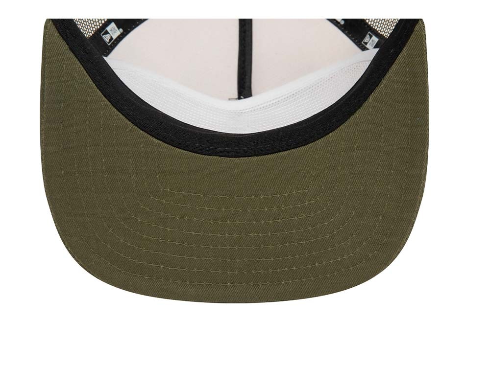New Era Motorsport Racing Trucker Golfer Snapback Cap