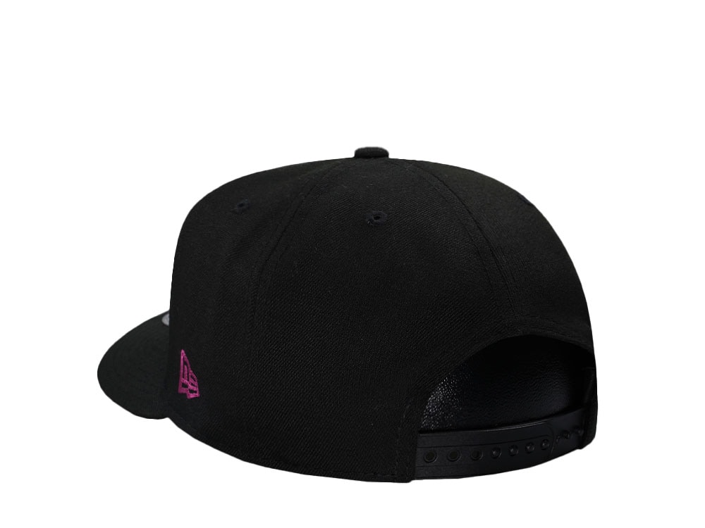 New Era Minnesota Timberwolves Black Metallic Edition A Frame 9Fifty Snapback Cap