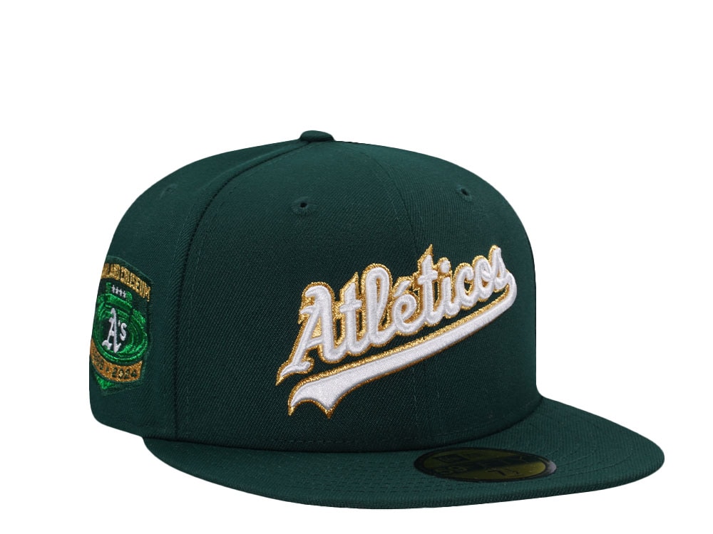 New Era Oakland Athletics Stadium Dark Green Prime Edition 59Fifty Fitted Cap