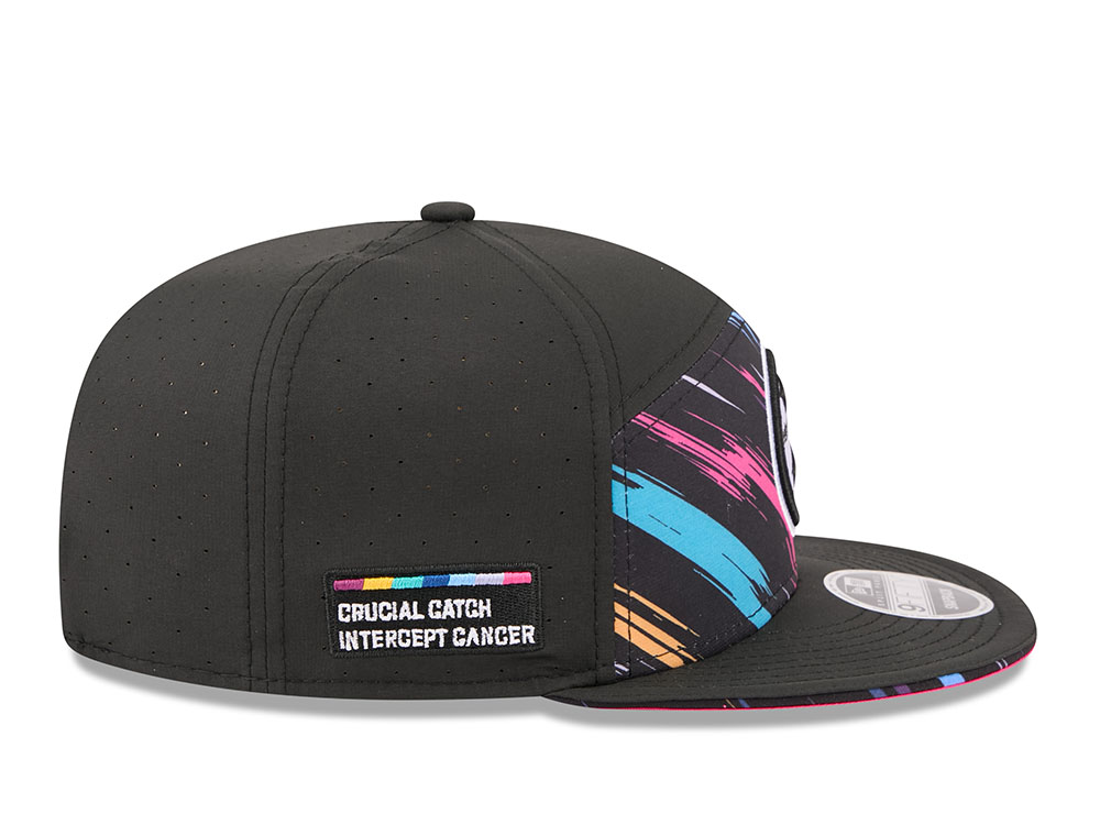 New Era Pittsburgh Steelers Crucial Catch 2026 Black Edition 9Fifty Split Panel Snapback Cap