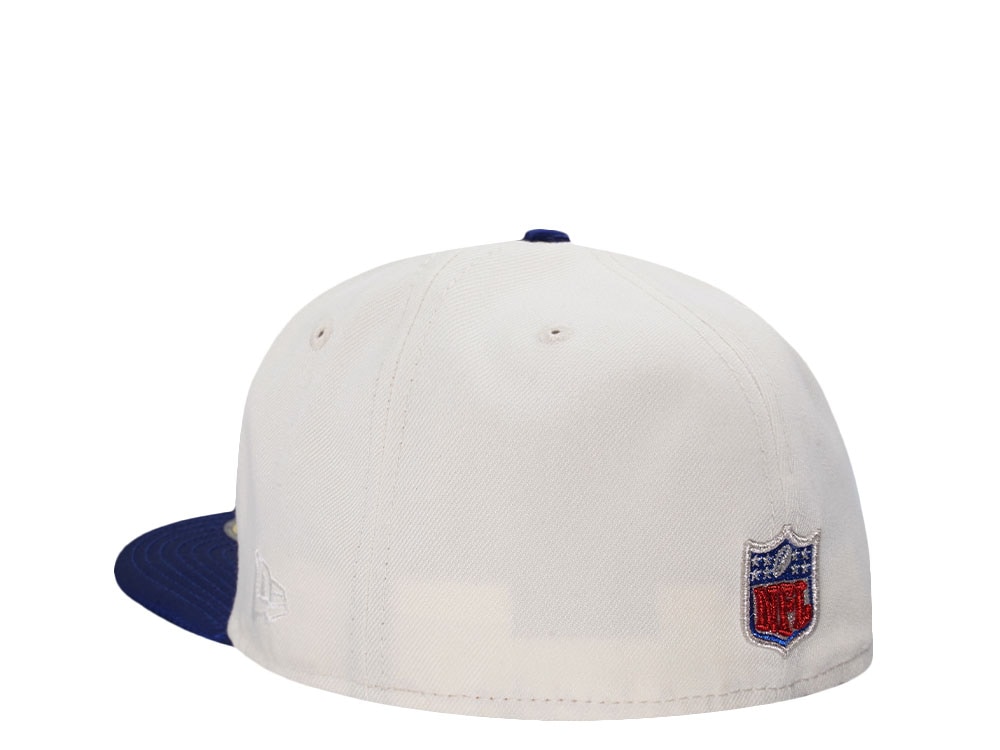 New Era Dallas Cowboys 25 Seasons Satin Brim Two Tone Edition 59Fifty AFrame Fitted Cap