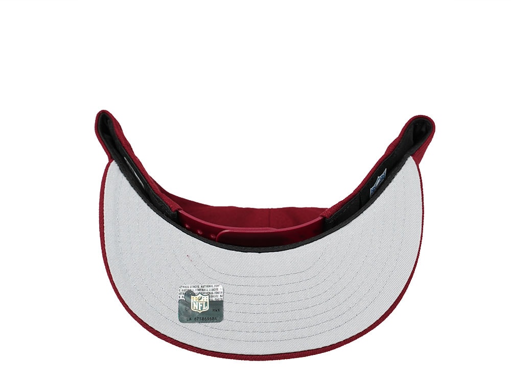 New Era Philadelphia Eagles Red Throwback Edition 9Fifty Snapback Cap