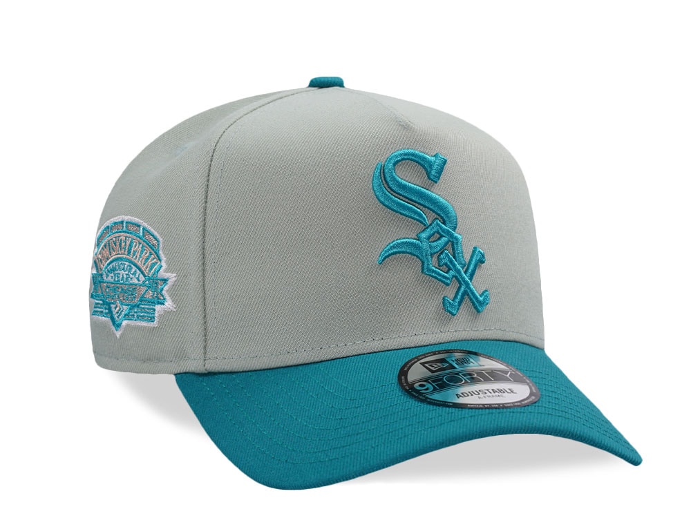 New Era Chicago White Sox Comiskey Park Everest Green Two Tone Edition 9Forty A Frame Snapback Cap