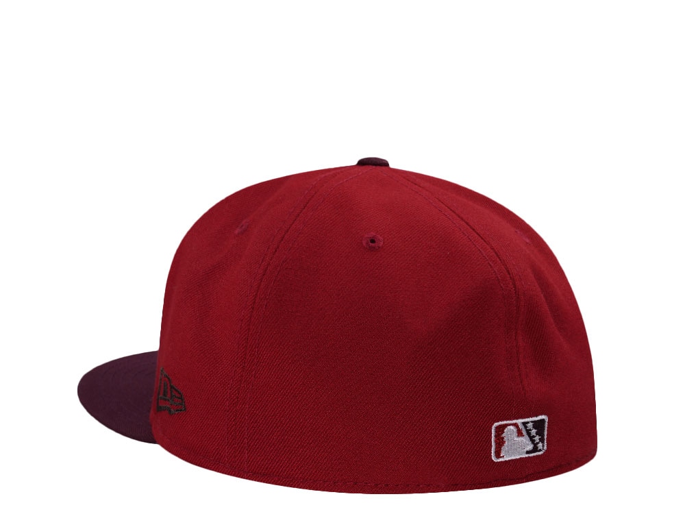 New Era Great Lakes Loons Pepinillos Picantes Red Two Tone Edition 59Fifty Fitted Cap