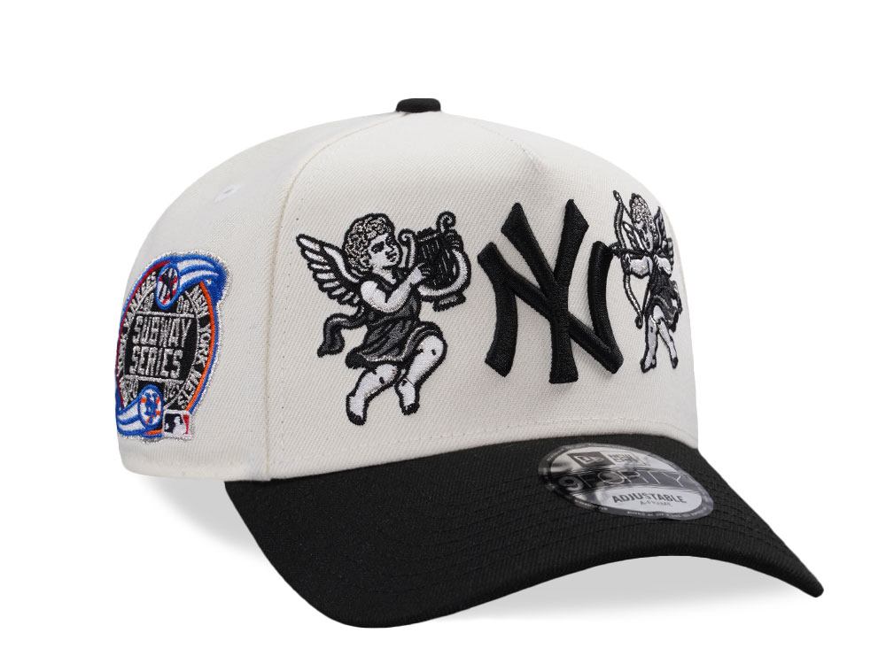 New Era New York Yankees Subway Series Cupid Chrome Two Tone Edition 9Forty A Frame Snapback Cap