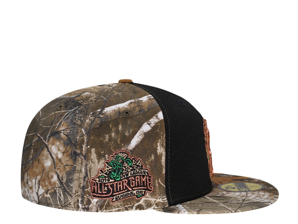 New Era Eugene Emeralds All Star Game 2014 Real Tree Outdoor Two Tone Edition 59Fifty Fitted Cap