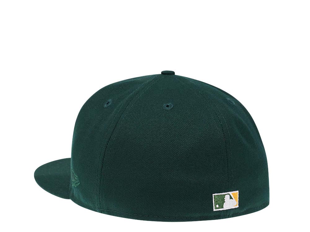 New Era Oakland Athletics 40th Anniversary Dark Green Color Team Edition 59Fifty Fitted Cap