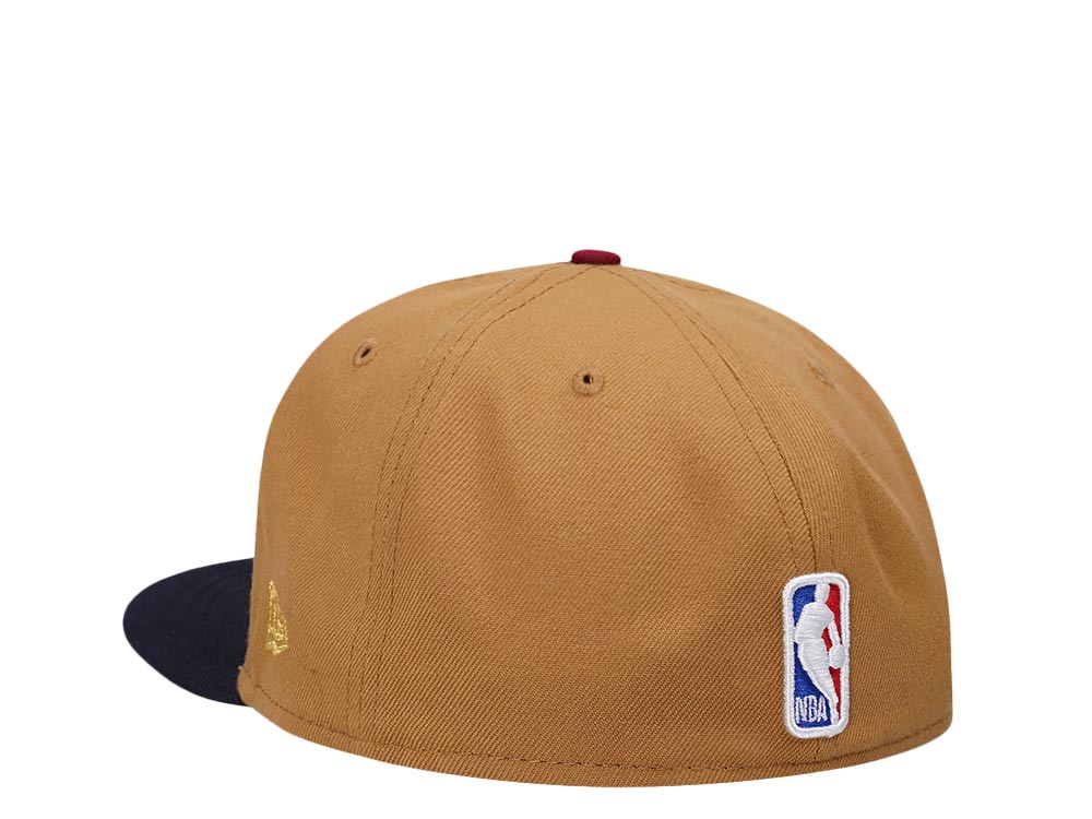 New Era Cleveland Cavaliers Beige Two Tone Edition 59Fifty Fitted Cap