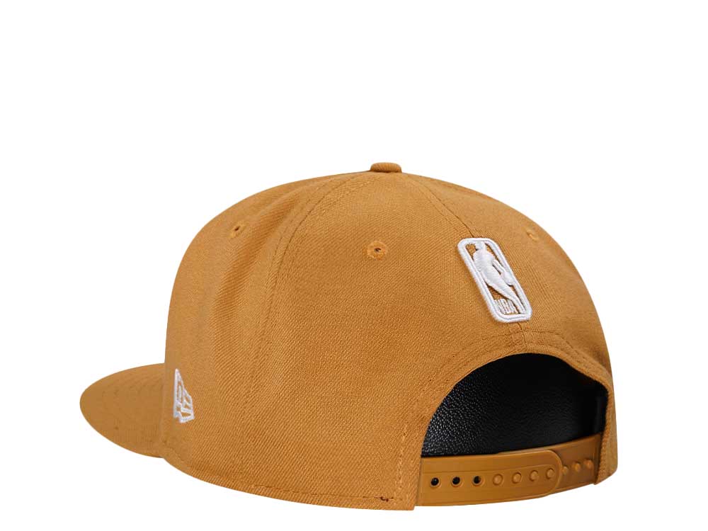 New Era Charlotte Hornets Panama Tan Edition 9Fifty Snapback Cap