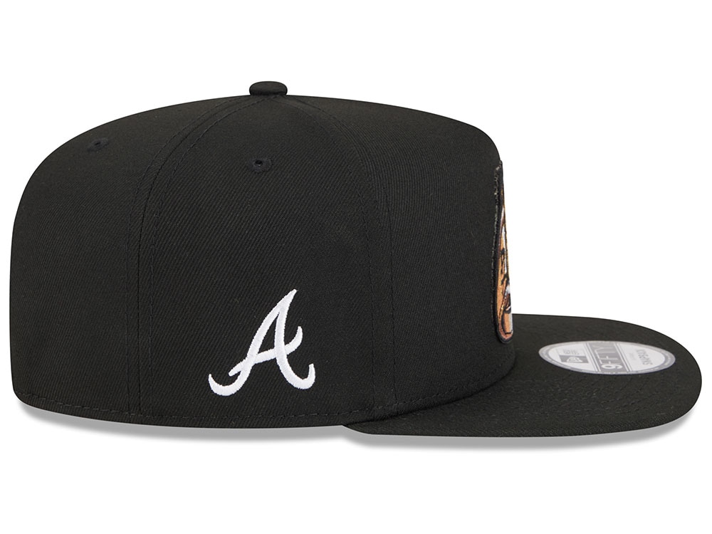 New Era Atlanta Braves Championship Ring Black Edition 9Fifty A Frame Snapback Cap