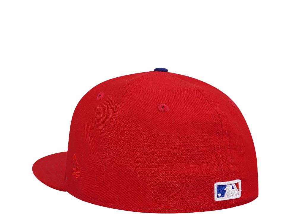 New Era Philadelphia Phillies Red Script Classic Edition 59Fifty Fitted Cap