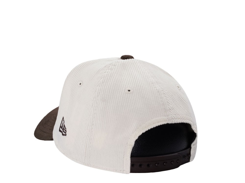 New Era Houston Astros Chrome Corduroy Prime Edition 9Forty A Frame Snapback Cap