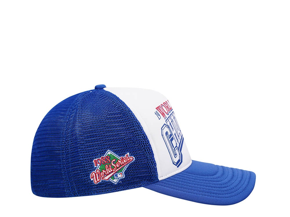 47Brand Los Angeles Dodgers BCPTN World Series Royal Foam Champ Offside Trucker Snapback Cap