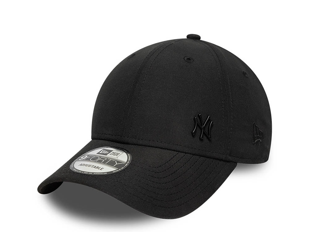New Era New York Yankees Tonal Flawless Black 9Forty Strapback Cap
