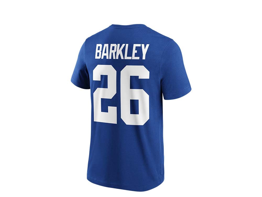 Fanatics New York Giants Saquon Barkley Name & Number T-Shirt