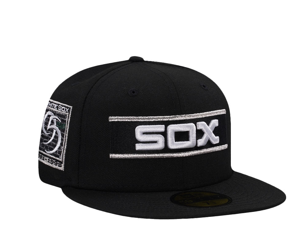 New Era Chicago White Sox 95th Anniversary Black Prime Edition 59Fifty Fitted Cap