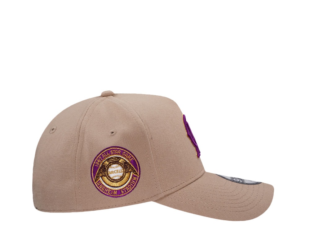 New Era California Angels All Star Game 1967 Camel Prime Edition 9Forty A Frame Snapback Cap