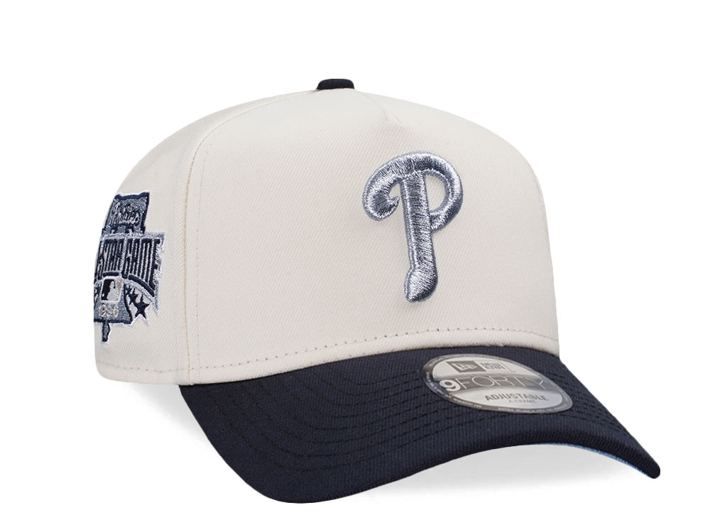 New Era Philadelphia Phillies Inaugural Season 1996 Chrome Two Tone Edition  9Forty A Frame Snapback Cap