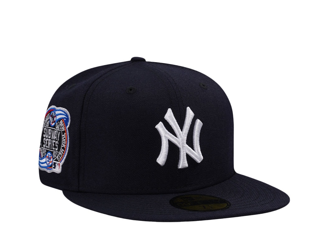 New Era New York Yankees Subway Series 2000 Navy Wool Edition 59Fifty Fitted Cap