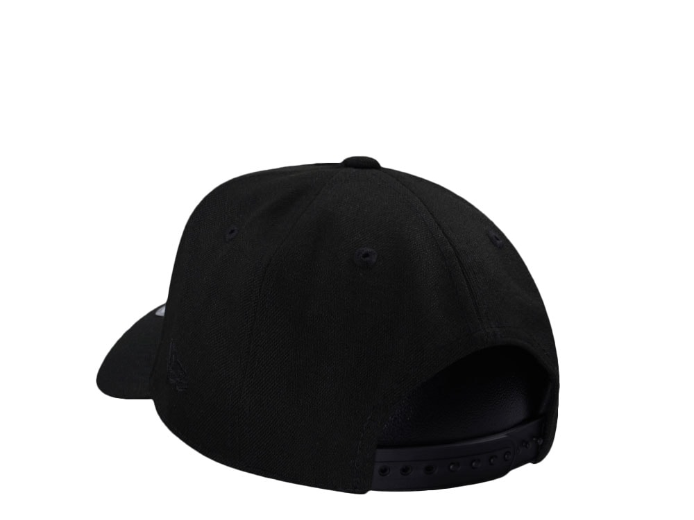 New Era Anaheim Angels Golden Detail Black Prime Edition 9Forty A Frame Snapback Cap