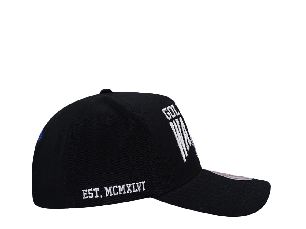 Mitchell & Ness Golden State Warriors Black Pro Pinch Fit Snapback Cap