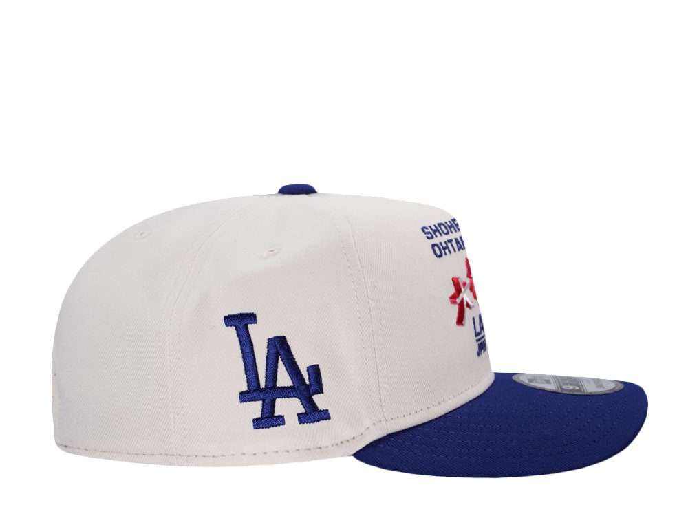 New Era Los Angeles Dodgers Othani Chrome Two Tone Edition 9Fifty A Frame Snapback Cap