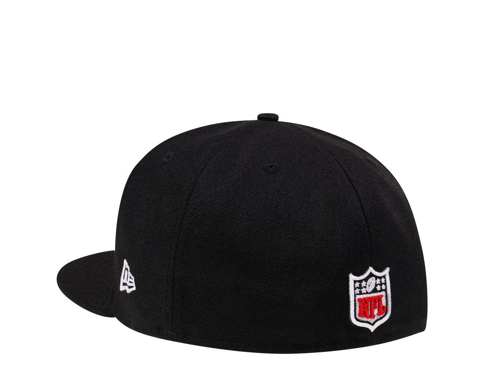 New Era Cleveland Browns Black Crimson Collection 59Fifty Fitted Cap