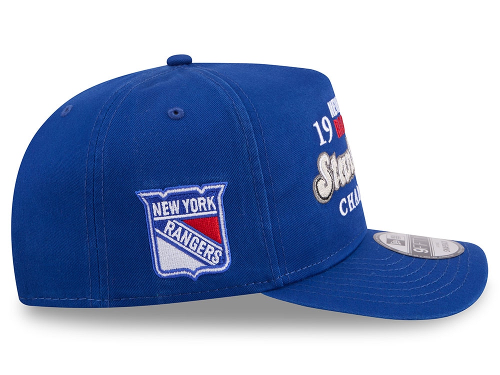 New Era New York Rangers Stanley Cup Champions 1994 Historic Blue Edition 9Fifty A Frame Snapback Cap