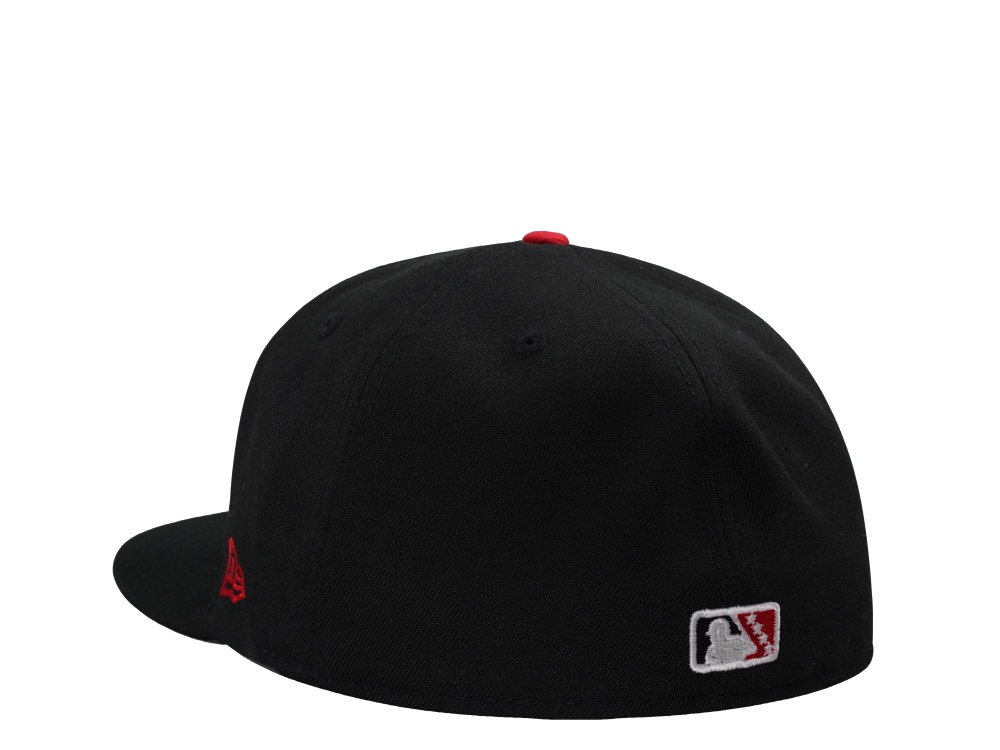 New Era El Paso Chihuahuas Dia De Los Muertos Glow in the Dark Horror Edition 59Fifty Fitted Cap