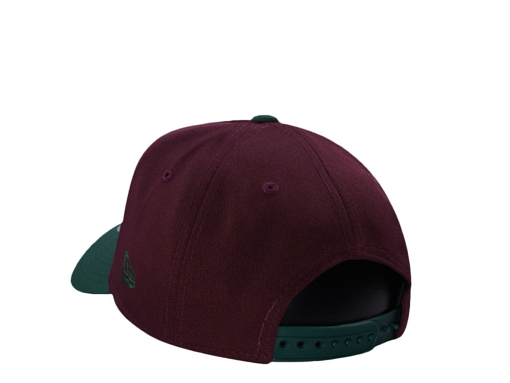 New Era Boston Red Sox World Series 1967 Maroon Two Tone Edition 9Forty A Frame Snapback Cap