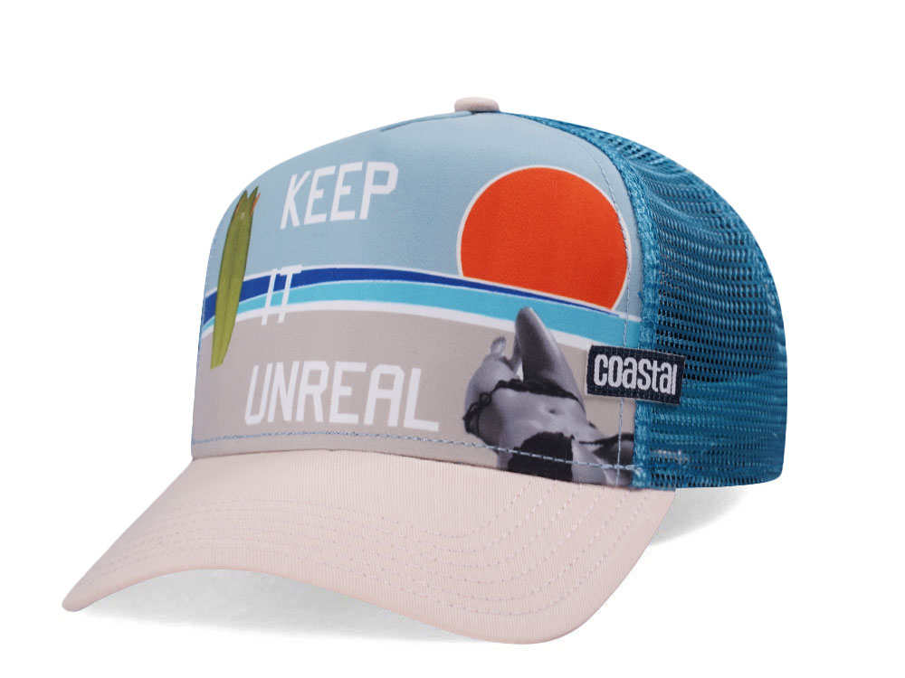Djinns Keep It Unreal Coastal Trucker Snapback Cap