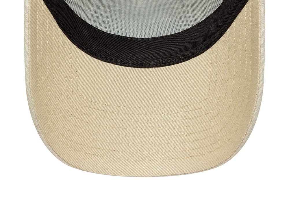 New Era Patch Stone Linen 9Forty E Frame Snapback Cap