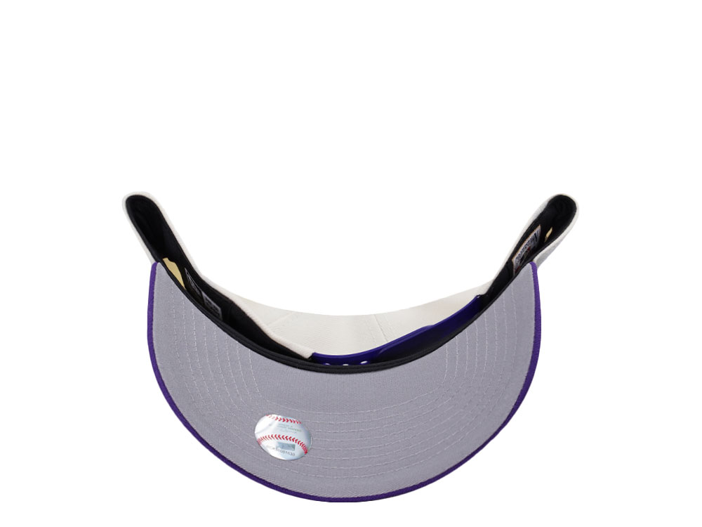 New Era Colorado Rockies 25th Anniversary Chrome Two Tone Edition 9Forty A Frame Snapback Cap