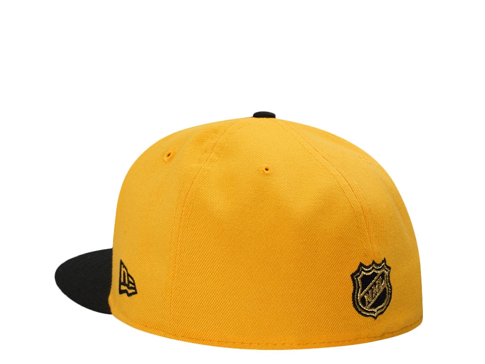 New Era Pittsburgh Penguins Stadium Series 2017 Black and Yellow Two Tone Edition 59Fifty Fitted Cap