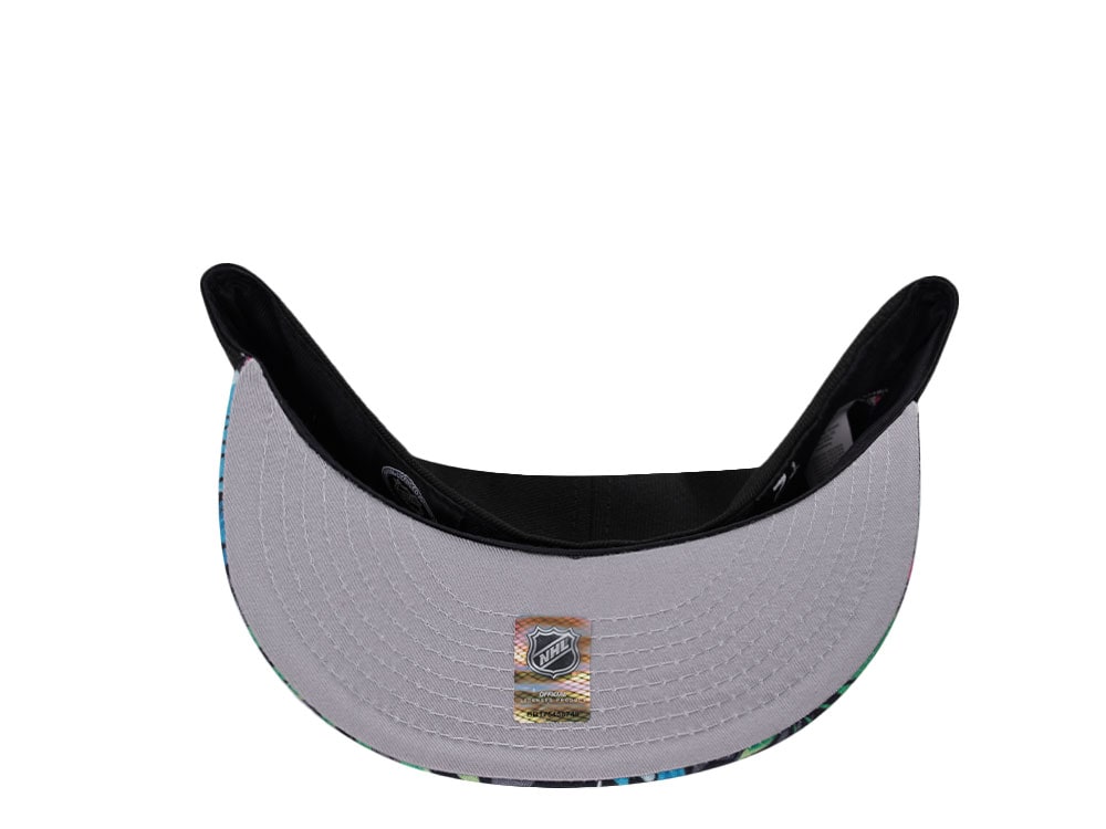 New Era Anaheim Ducks 10th Anniversary Floral Two Tone Edition 59Fifty Fitted Cap